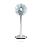 12 volt brushless dc adjustable height circulation stand fan