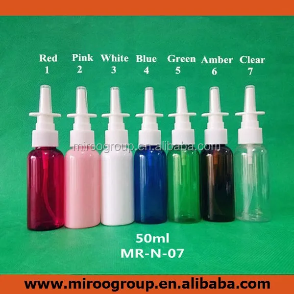 Wholesale Bulk Price Sterile Plastic Nasal Spray Bottles Nasal Spray