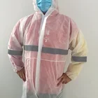 Coverall Uniform Hot Disposable PP Coverall Uniform Fashion Hot Style Work Clothes Disposable Coverall With Hood