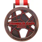 oem eco friendly medal gold silver bronze medal with ribbon bar