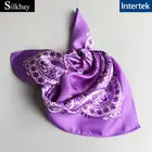 digital printing silk satin new promotional designer scarf wholesale china neckerchief