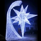 Toprex Decor muslim islamic party supplies LED lights ramadan and eid mubarak decorations