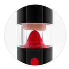2019 ストローデュアルモーターの振動 USB 充電式男性なめるオナニーカップ新オナホールのおもちゃ