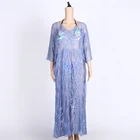 Summer fashion long swimwear plus size sexy bikini kaftan beach