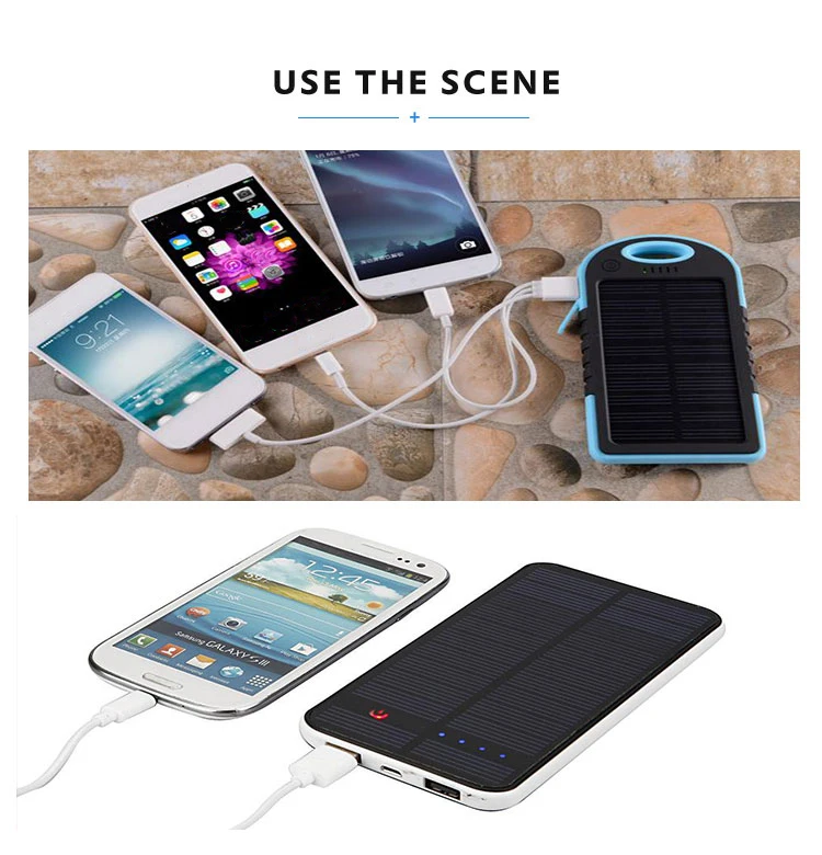 Best sellers dual port waterproof 2 usb manufacturer solar portable fast charger power bank - ANKUX.COM