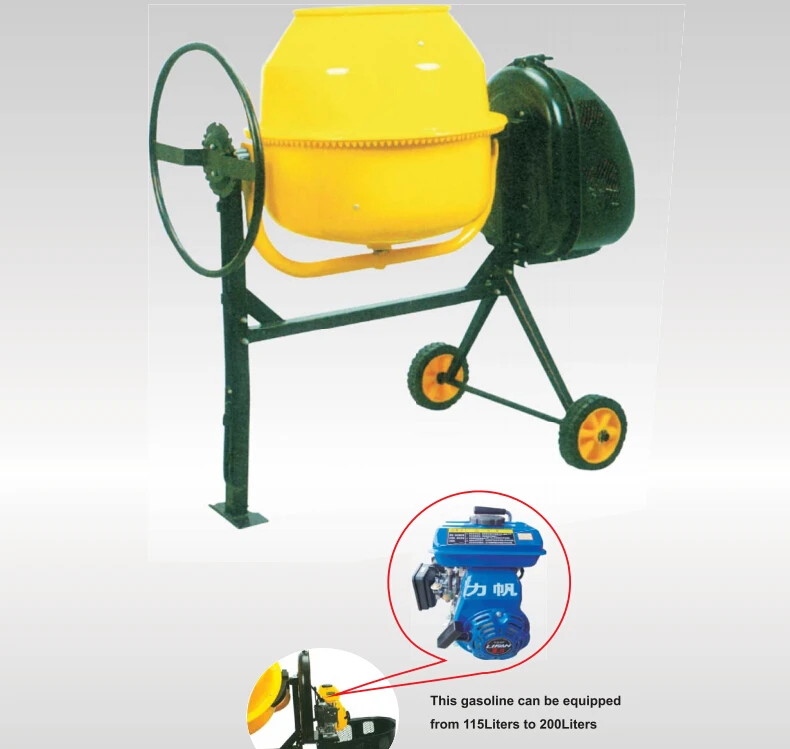 Rotating Drum Cement Mixer Mobile Concrete Mixer 200l Buy Portable