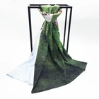 FY printed custom printed cotton square scarf