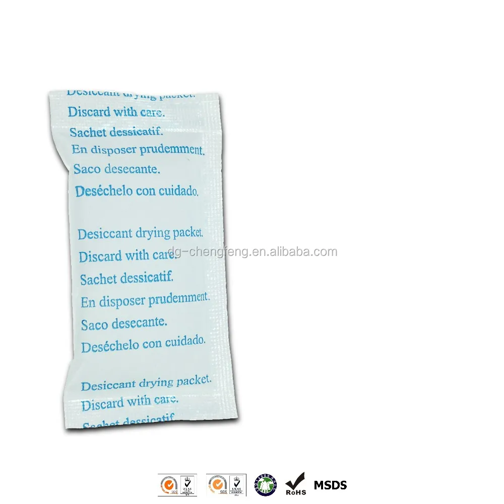 20g silica gel moisture absorber desiccant tyvek bag