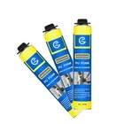 750ml quick drying Fire proof adhesive pu foam silicone sealant from china pu foam polyurethane
