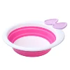 Good quality Environmental protection material plastic wash basin/ plastic folding wash basin for kids