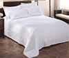Cheap cotton plain hotel bedding flat sheet/bed sheets