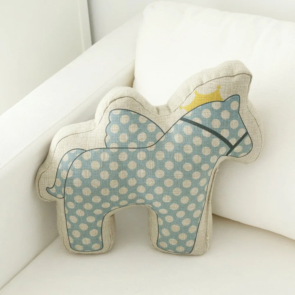 4 Types Funny Fashionable Children Home Decorative Pillow Creative PP Cotton Home Office Chair Back Cushion Sofa Pillow