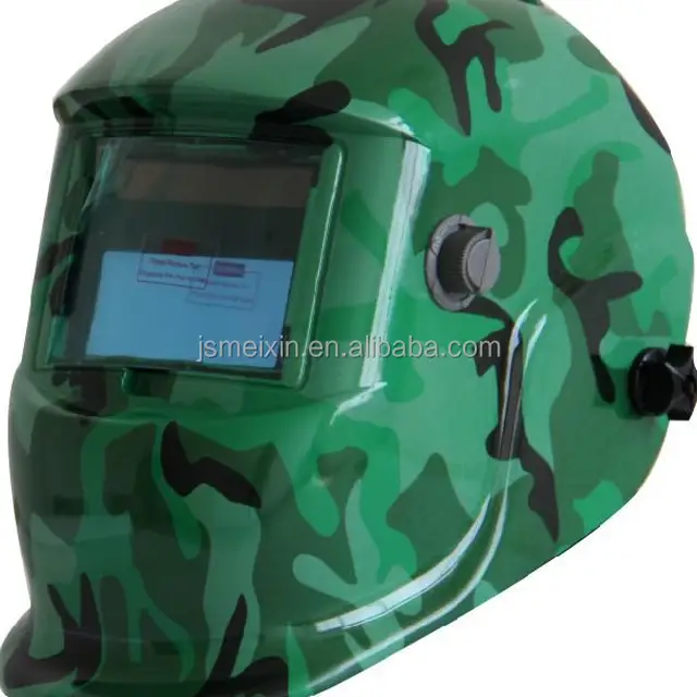 Army green with grinding function CE EN379 custom auto darkening welding mask