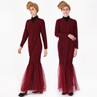 2019 new design fashionable islamic clothing women muslim dress moroccan abaya jilbab
