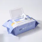 Bamboo wet wipe clean dry wipe for baby face