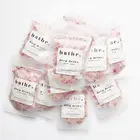custom logo bath soak dead sea salt packaging plastic zipper pouch bag