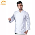 hot selling high quality chef jacket restaurant uniform kitchen cooking chef coat