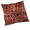 Geometric pattern throw pillow covers with tassels soft velvet 45x45cm decorative pillow cushion cover