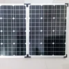 House using portable solar energy panels for 18V110w
