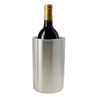 BPA Free Double Wall 18/8 Stainless Steel Insulated Wine Champagne Chiller Metal Ice Bucket Cooler
