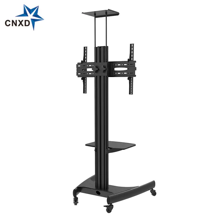 Universale In Metallo LCD TV Del Supporto Del Basamento, Per 32 "-65" LED LCD TV Al Plasma carrello - ANKUX Tech Co., Ltd