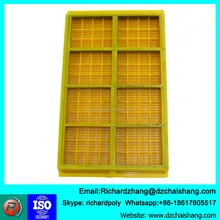 Polyurethane High Frequency Screens Incline Screens Comb Screens