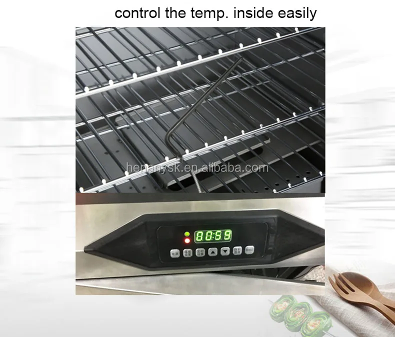 Best Selling Automatic Smoked Furnace Meat Fish Sausage Smokehouse Smoking Oven