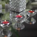 Wow !Shiny wedding table decorations k9 crystal diamond candle holders ZT-141