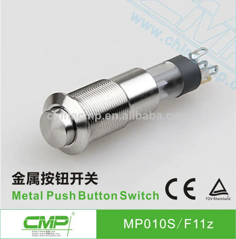 cmp金属10ミリメートル小型押しボタンスイッチip67-押しボタンスイッチ問屋・仕入れ・卸・卸売り