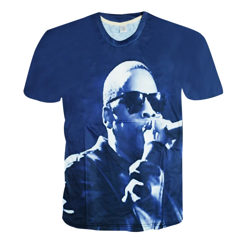 Raisevern new 3D t shirt popular rockstar Biggie Smalls print mens tshirt short sleeve male tee shirts harajuku hip hop tee tops