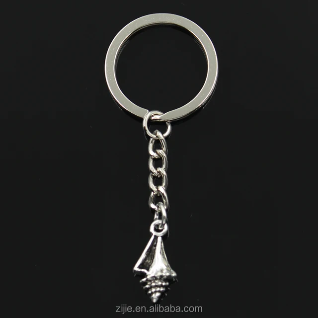 pendants diy men jewelry car key chain 30mm ring holder souvenir