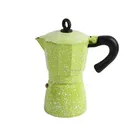 Wholesale Classic Octagonal Shape Aluminum Portable Espresso Coffee Maker