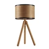 Custom Modern Retro Wood Floor Lamp Standing Light For Hotel Project and Home Decor, Bedroom Lamps