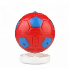 promotional world cup music light spinning football gyro toy