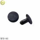 Gunmetal jeans press studs buttons small metal button for pants