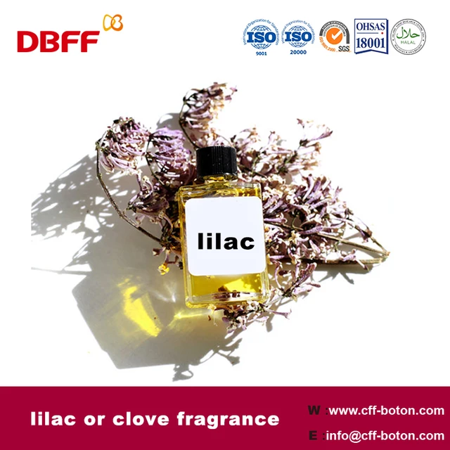 lilac or clove fragrance for air freshener and detergent