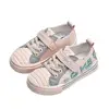 Girls shoes summer 2019 new Korean version of the wild leather children's shoes boys white shoes