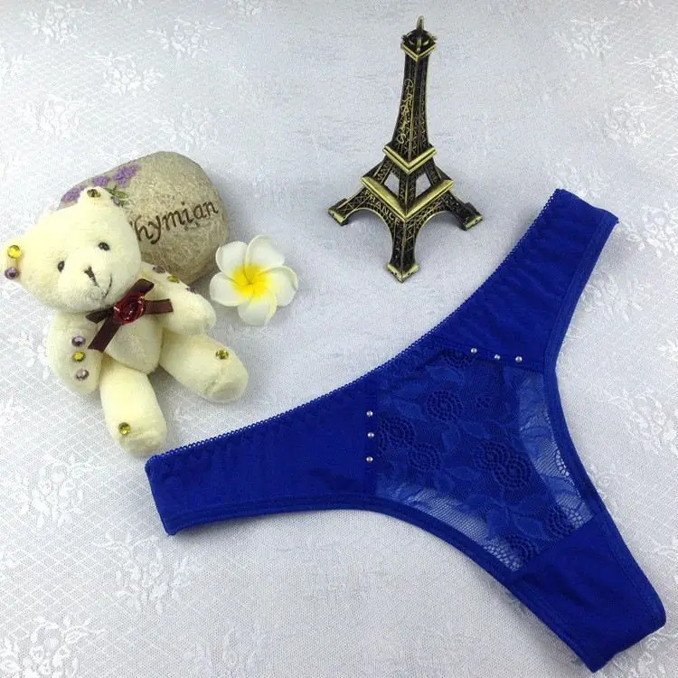 Stock 2016 New brand diamond Ice silk transparent panties everyday women's clothing intimates cotton women briefs sey girls unde