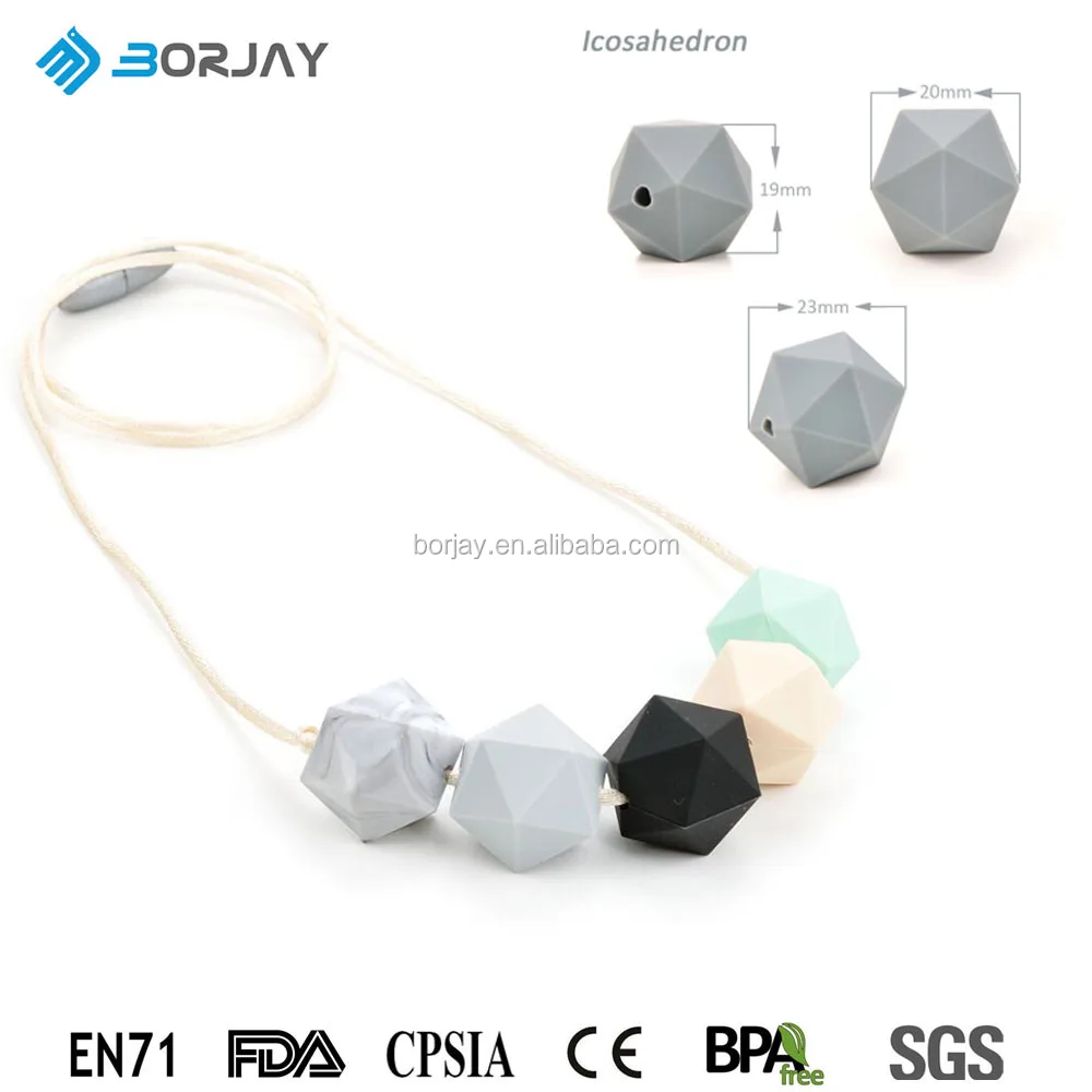 100 FDA Silicone Baby Teething Fashion