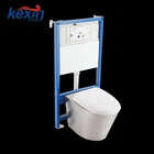 Eco-Friendly WC Toilet Chinese Stainless Steel Toilet Commode