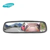 4.3 inch auto-dimming car rearview mirror monitor lcd monitor with adjustable guideline for all cars