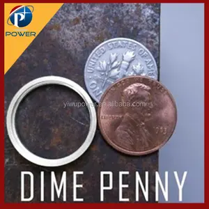 dime & penny bang ring coin magic tricks