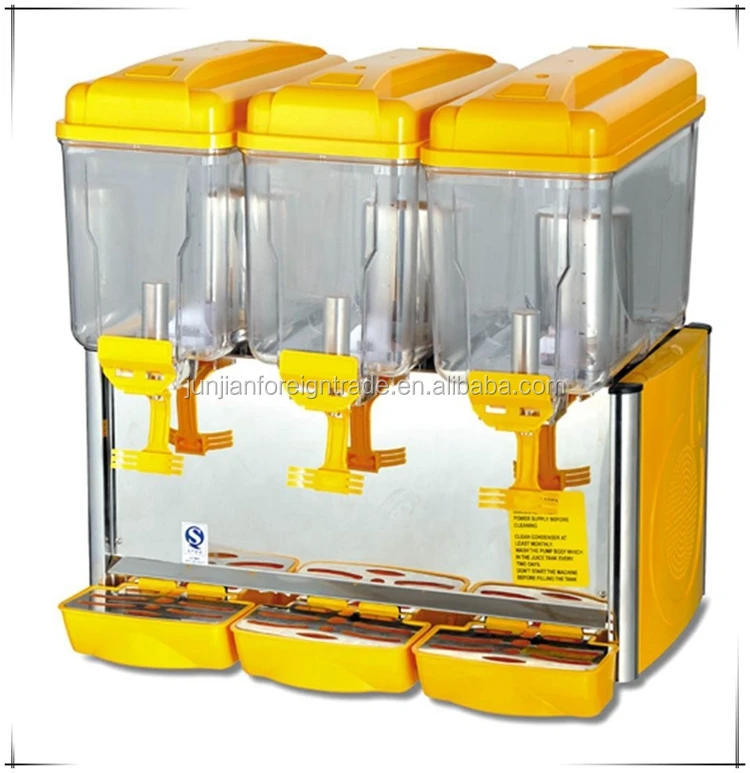 18L x2 double tanks commercial juice dispenser cooler, View juice