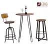 Vintage Industrial Style Rustic Pub and Bistro Table