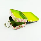 77*58*32MM cute ! 2 layers small rectangle candy metal tin boxes with hinges lid
