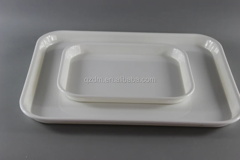 Hotel ware Melamine Samll Tray Plastic Servring Tray 10inch