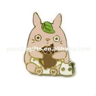 Custom cute gold metal fairy enamel lapel pin hard enamel pin manufacture
