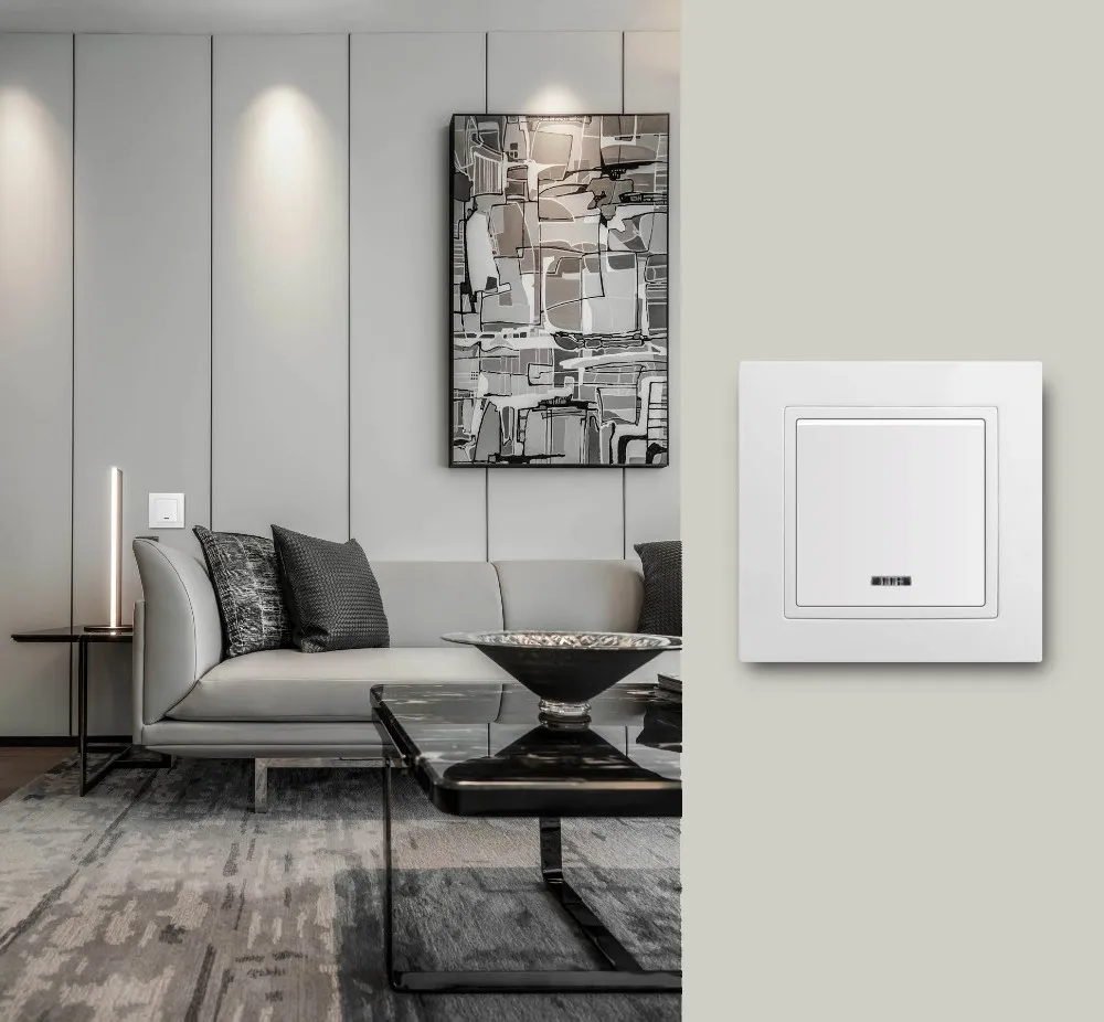 The Newest Type of Light Switches 1 gang 2 way switch - ANKUX.COM