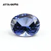 Atta Gems Synthetic Gems Stone 32# Ceylon Blue Sapphire Stones