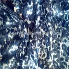 printing burn out velvet fabric for T-shirt fabric
